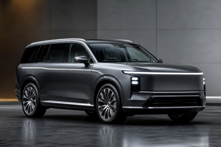 브랜드가 없는 대형 전기 SUV 콘셉트