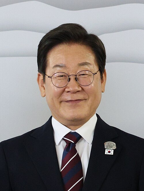 2025년 G7 정상회의에 참석한 이재명 대통령