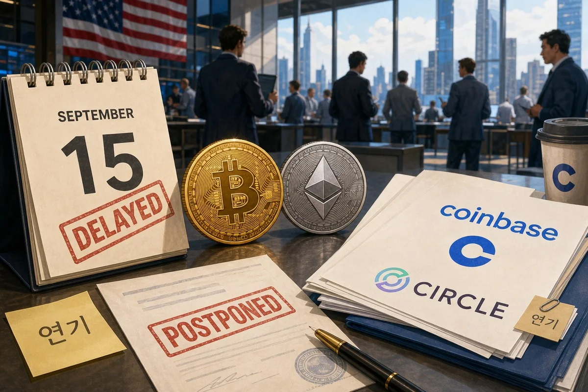 SEC 토큰화 규제 완화와 시장 반응을 표현한 AI 일러스트