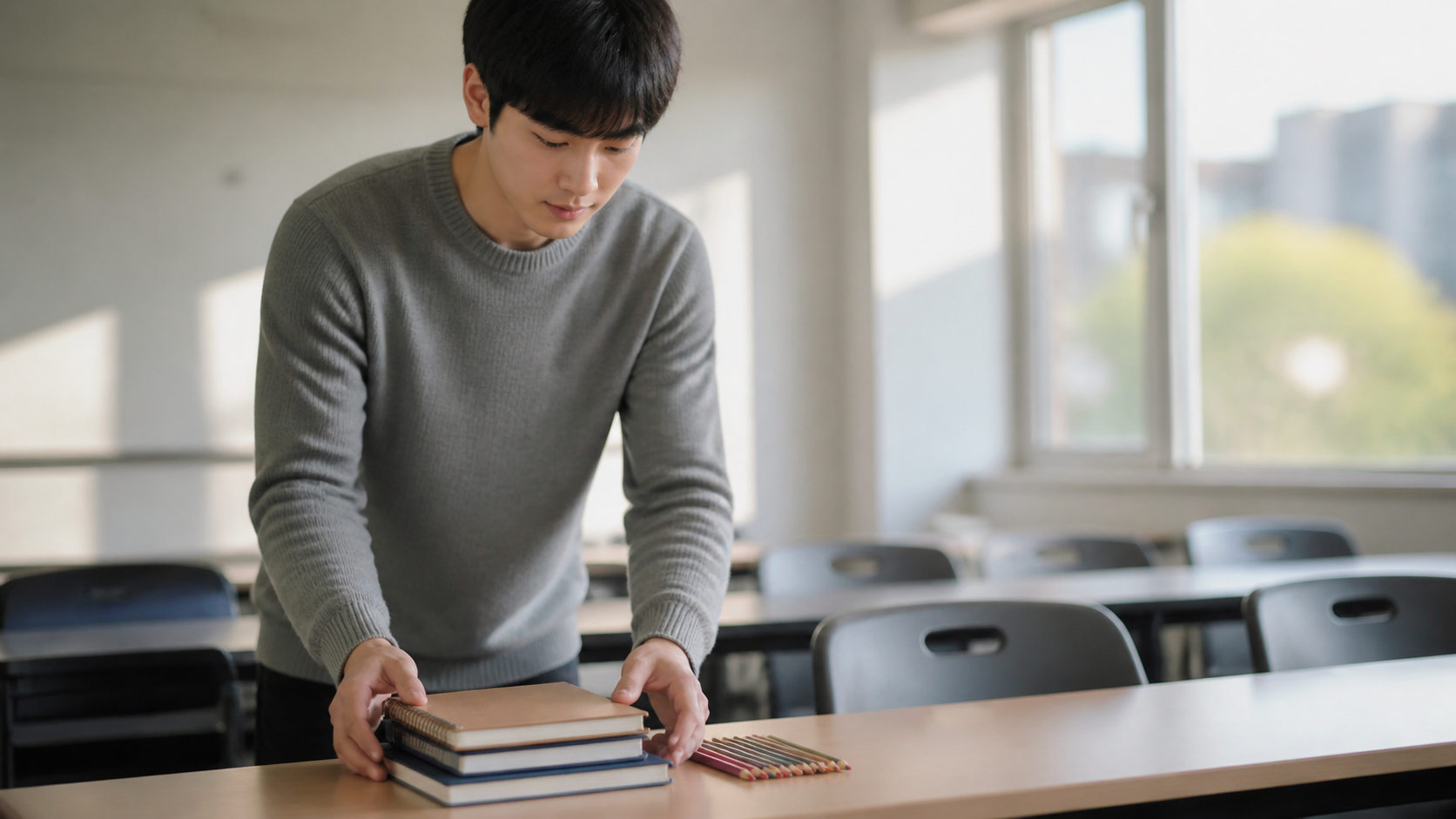 대학생 청소년교육지원장학금 신청과 활동 조건 4 청소년 학습활동을 위해 교구를 준비하는 대학생