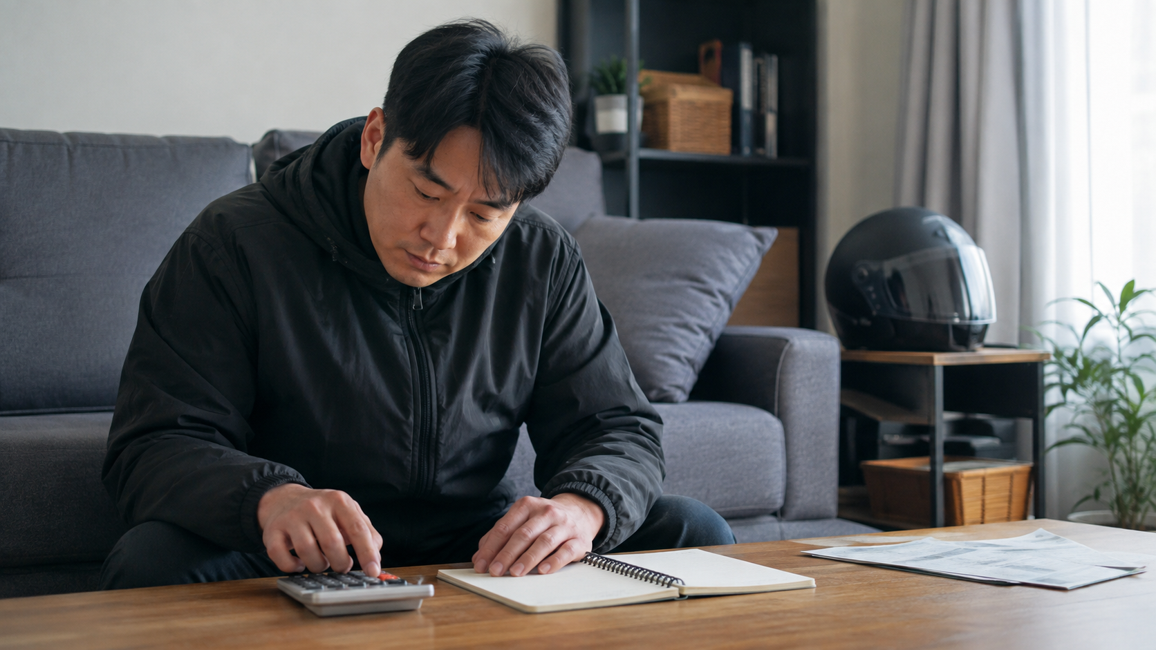 2026 두루누리 사회보험료 지원 신청 조건 4 월별 생활비와 보험료를 검토하는 플랫폼 종사자