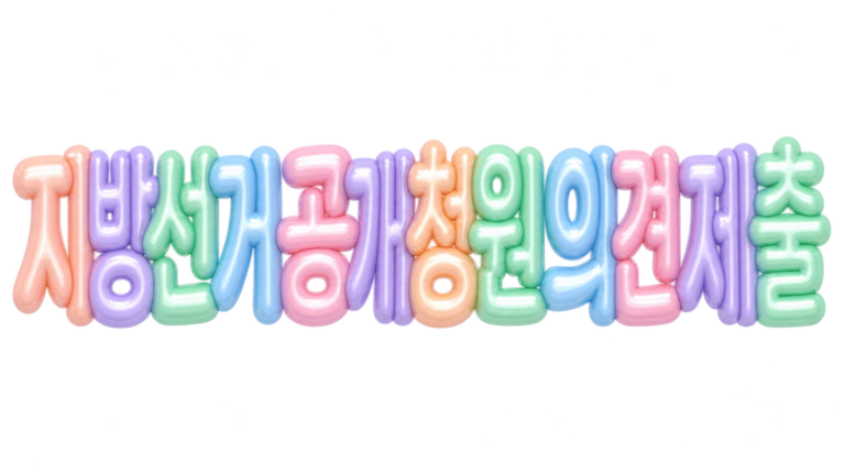 6·3 지방선거 투표용지 부족·재투표 공개청원 확인 및 의견 제출 안내 대표 이미지