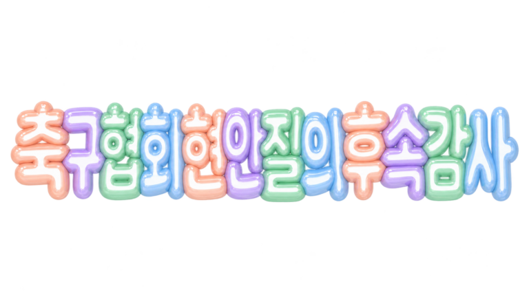 정몽규·홍명보·이임생 축구협회 국회 현안질의와 후속 감사 핵심 정리 대표 이미지